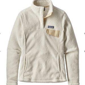 White Patagonia Fleece